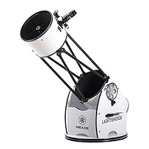 Meade Instruments 1205-05-03 LightBridge 12-Inch Truss Tube Dobsonian Telescope, Open Truss (Black)