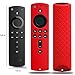 Covers for All-New Alexa Voice Remote for Fire TV Stick 4K, Fire TV Stick (2nd Gen), Fire TV (3rd Gen) Shockproof Protective Silicone Case - Red primary
