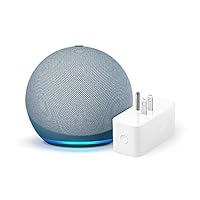 Echo Dot (4th Gen) + Amazon Smart Plug | Twilight Blue