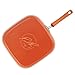 Rachael Ray Brights Nonstick Griddle/Griddle Pan/Flat Grill with Glass Press - 11 Inch, Orange Gradient