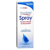 Medactive Oral Relief Dry Mouth Spray - Natural Spring 1 OZ (PACK OF 2)