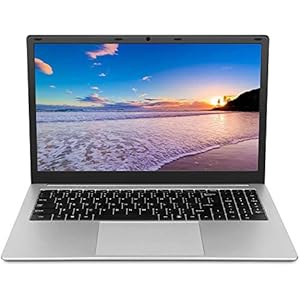 15.6 inch Laptop (Intel Celeron 64-bit, 6GB DDR3 RAM, 128GB SSD, 10000mAH battery, HD webcam, Windows 10 OS Preinstalled…