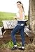 NIRLON Jeggings for Women High Waist Tummy Control Jean Leggings with Pockets Plus Size