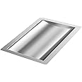 Marada 10 L x 14 W x1.6 H,Cash Register Tray,All Brushed 304 Stainless Steel Window Tray,High Standard Drop-in Deal Tray