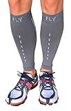Leg Compression Sleeve - Men and Women's - Odor Eliminating Coffee Yarn Fabric, Improves Circulation and Speeds Recovery - Perfect for Running, Cycling, Basketball, Training