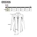 DRSKIN Women's Open - Front Long Sleeve Knit Cardigan (Cardigan Black, 2XL)
