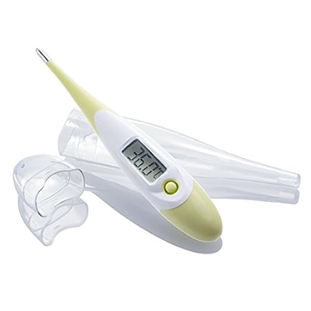 Fieberthermometer Digital von self-diagnostics - flexible weiche Spitze, sanftes Messen für Baby, Kind, Erwachsene