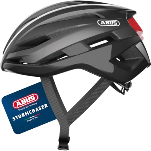 ABUS Road Bike Helmet StormChaser, Titan (greyish), Size L
