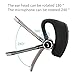 Bluetooth Headset,Kyouichi Wireless Earpiece V4.1 Hands Free with Noise Cancelling for Driving,Headphones Compatible with iPhone,Android and Other Smartphones
