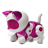 Tekno Newborns Pet Cat Toy Robotic Kitty Interactive Cat That Jumps, Walks And Begs.