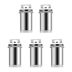 KUBO LZ80W E Zigarette Spezielle Verdampferköpfe 0,5 Ohm 5er Pack ohne Nikotin