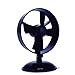 Desk Fan Mini USB Table Fan for Kids(2 Speed,Super Light,Very Safety,5 Inch)(Black)