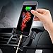 TORRAS Cell Phone Holder for Car, Auto-Clamping Air Vent Car Mount Holder Cradle, Black