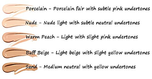 PHOERA Concealer Foundation,Matte Oil Control Concealer Foundation Cream,Long Lasting Waterproof Matte Liquid Foundation (Sand105) - Thumbnail 2