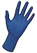 Thickster Powder-Free Exam Grade Latex Disposable Gloves. Size Large. Blue, 14 mil Thickness, 12