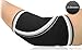 Premium Elbow Sleeves (Pair) 5mm Neoprene - Compression & Support for Weightlifting, Powerlifting, Cross Training, Tennis, Basketball... For Both Men & Women - 1 Year Warranty (Large)