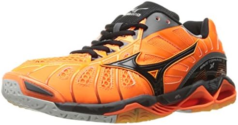 orange mizuno volleyball shoes