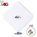 (Updated) 4G LTE Antenna TS9, Aigital 35dBi Dual Mimo TS9 Antenna GSM/3G High Gain Antenna Signal Booster with 6ft Cable Outdoor Antenna Mount for Huawei Netgear Vodafone Mobile Hotspot Router etc