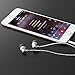 Earphones Earbuds In ear Headphones Wired earphone Microphone Bass Stereo Sports Running Noise-isolating with Mic For IPhone IPad Android Mp3 mp4 Player Tablet 3.5mm Audio Jack Silver White