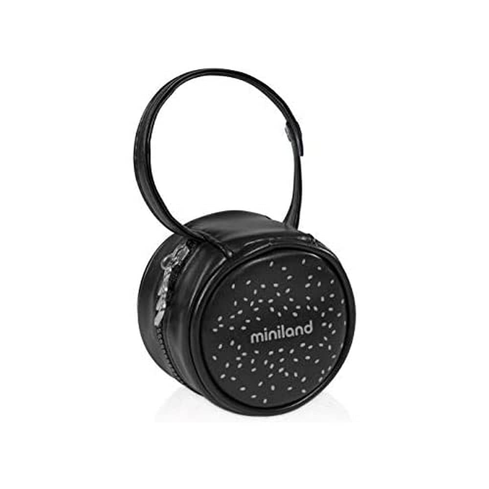 Miniland 89324 – Leatherette Holder with Handle – Always Clean and Protected in a Fashion Supplement, Unisex