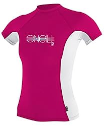 O'Neill UV Sun Protection Girls Skins Short Sleeve