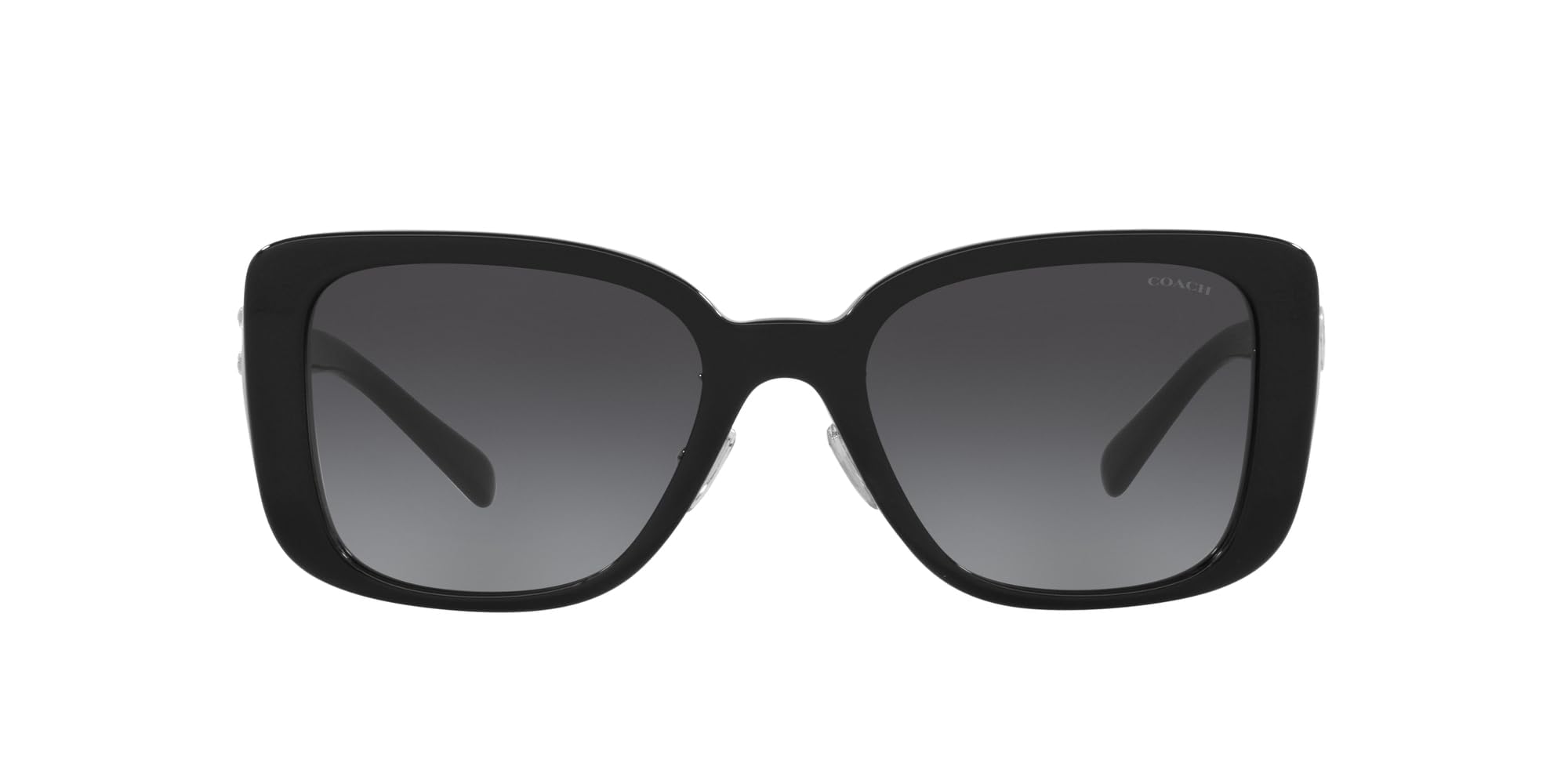 Coach Sunglasses HC 8352 50028G Cd472 Black Grey Gradient