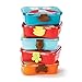 Skip Hop Baby Zoo Little Kid and Toddler Mealtime Lunch Kit Feeding Set, Multi, Jules Giraffe