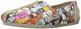 Skechers BOBS Women's Plush-Wag Party Flat, Multi, 10 M US