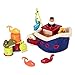B. toys – Water Play Bath Toy Set – Baby Bath Toys – Boat & Accessories – Tub Toys For Toddlers, Kids – Fish & Splish – 1 Year +
