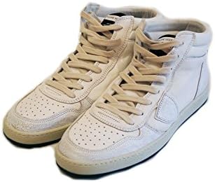Amazon フィリップ モデル 正規取扱店 メンズ ハイカットスニーカー White White White 41 Philippe Model フィリップ モデル スニーカー