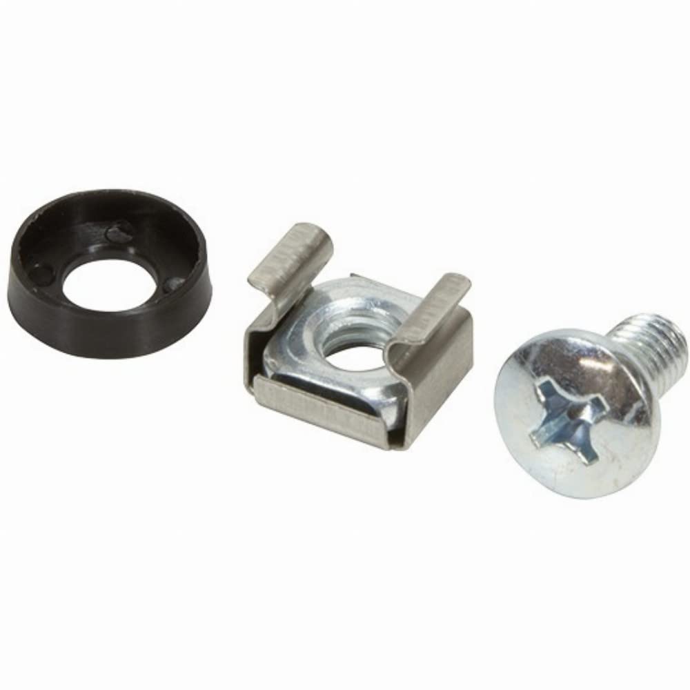 LogiLink Professional AC0112 Mounting Kit M6 for 19 Inch Components 50 Pieces