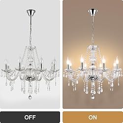 Baotree LIUMANG Modern Elegant 10 Lights K9 Crystal