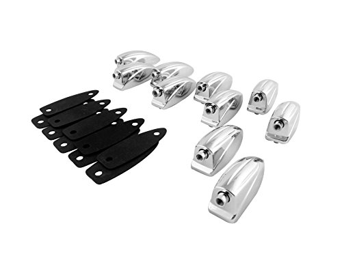 10 Single End Bass Drum Lugs without Mounting Screws - Thumbnail 5