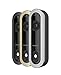 Wisenet SmartCam D1 Wired Video Doorbell for Home Security, Face Recognition. Hard-Wiring to Existing Doorbell Required.