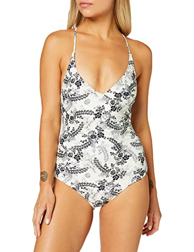 Pistol Panties Elaine baño, Multicolor (Black & Cream Floral 052), D (Talla del Fabricante: UK 14) para Mujer