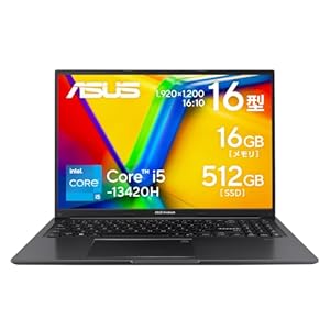 ASUS ノートパソコン Vivobook 16 X1605VA 16インチ インテル Core i5 13420H X1605VA-I5H165W