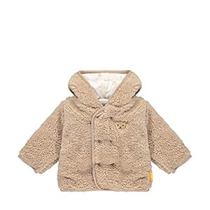 Steiff mit süßer Steiff-Teddybärapplikation baby-jongens fleecejack