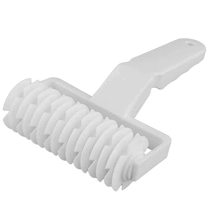 SY shop Küche Backen Werkzeug Teig Cookie Pie Pizza Lebensmittelqualität Kunststoff Gebäck Gitter Form Roller Cutter Durable 