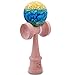 Kaleb USA Rubberized Earth Marble Kendama And Extra String