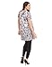 MBJ Womens Print Front and Back Yoke Pleats Dress Top XXXL Pink