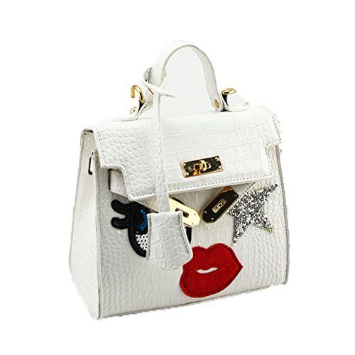 Top Shop Womens Leather Latch Shoulder Handbags Casual Totes Messenger
Bag Hobos White Clutch Top Shop Womens Leather Latch Shoulder Handbags Casual Totes Messenger
Bag Hobos White Clutch