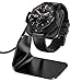 KIMILAR Compatible with Ticwatch Pro Charger Dock, Premium Aluminum Charging Stand Cable Cord Station Cradle Base Attached 4.2ft USB Cable Accessories for Ticwatch Pro Smartwatch (Black)