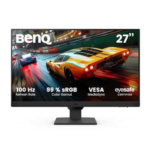 GW2790E 27 pulgadas Eye-care Gaming Monitor, 100Hz, 1920x1080p, IPS, Flicker-Free, Low Blue Light Plus, Certificado TÜV Rheinland, 2X HDMI, DisplayPort