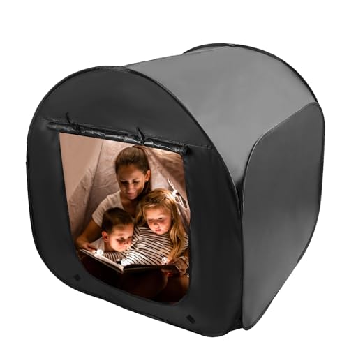 Sensory Tent, Calming Corner with Blackout, Portable Kids Pop Up Tent, Sensory Corner Ideal for Children with Autism, ADHD, & Sensory Processing Disorder (SPD)