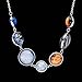 QILMILY The 7 planet necklace Astronomy necklace with planets Double-sided planet necklace handmade gift