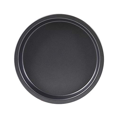 Bakerdream Non-Stick Pizza Pan Carbon Steel Pizza Tray Pie Pans Round Pizza Pan (8 inch) - Thumbnail 7