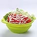 Jovilife Mixing Squish Bowls Silicone Green(9 Cups/71oz) (Green)