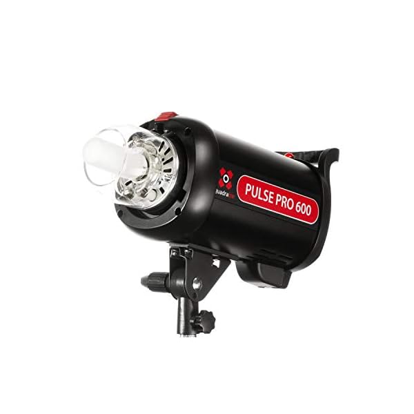 Quadralite Pulse Pro 600 Studioblitz, Monoblock HSS Leistung 600 WS * Blitzdauer: 1/5000-1/800s * Leitzahl 76 m * 5600… – Bild 5