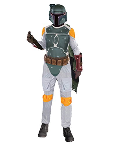 Mens Boba Fett Costume Star Wars Theatre SciFi Movie Fantasy Costumes