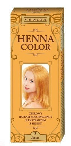 Henna Color 2 Amber Hair Balsam Hair Color Effect Of Natural Hair Dye Hen Eco